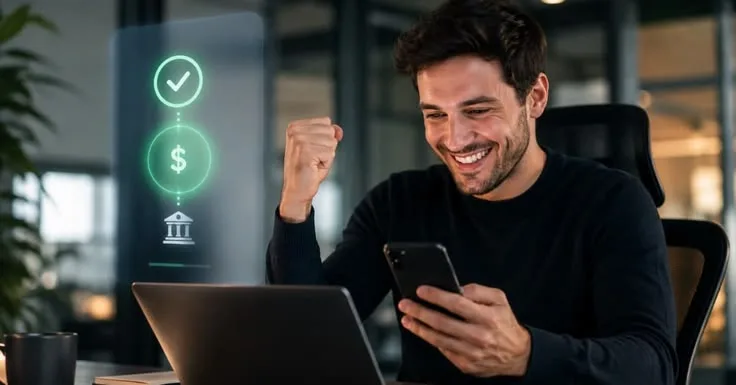 Profissional usando o ClickZap com segurança